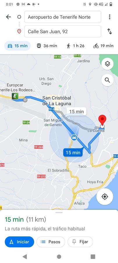 Habita-Loft Street La Cuesta Apartman La Laguna  Kültér fotó
